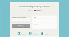Desktop Screenshot of calculatuiban.com